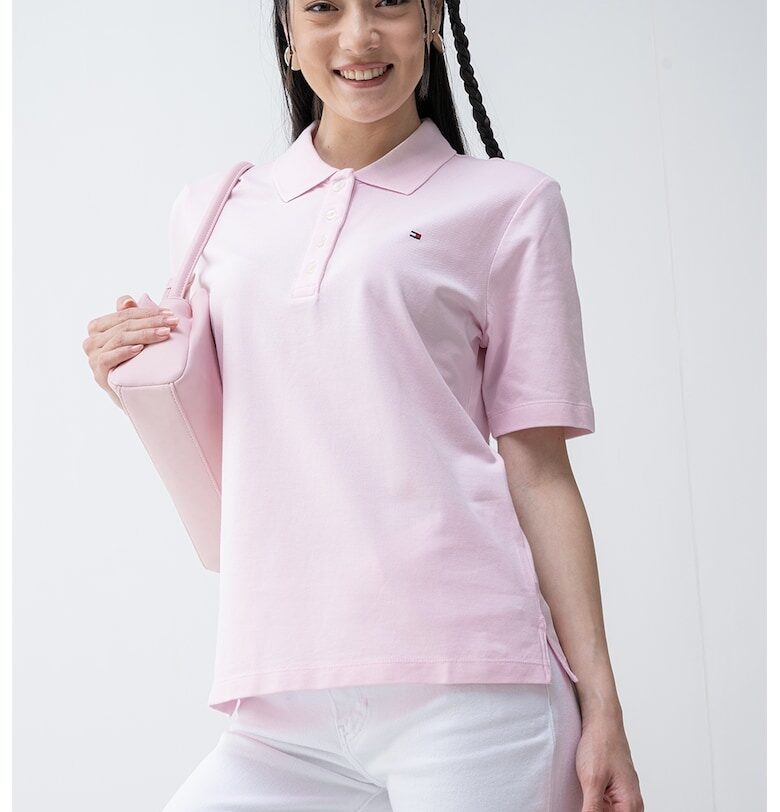 Тениска с яка Tommy Hilfiger