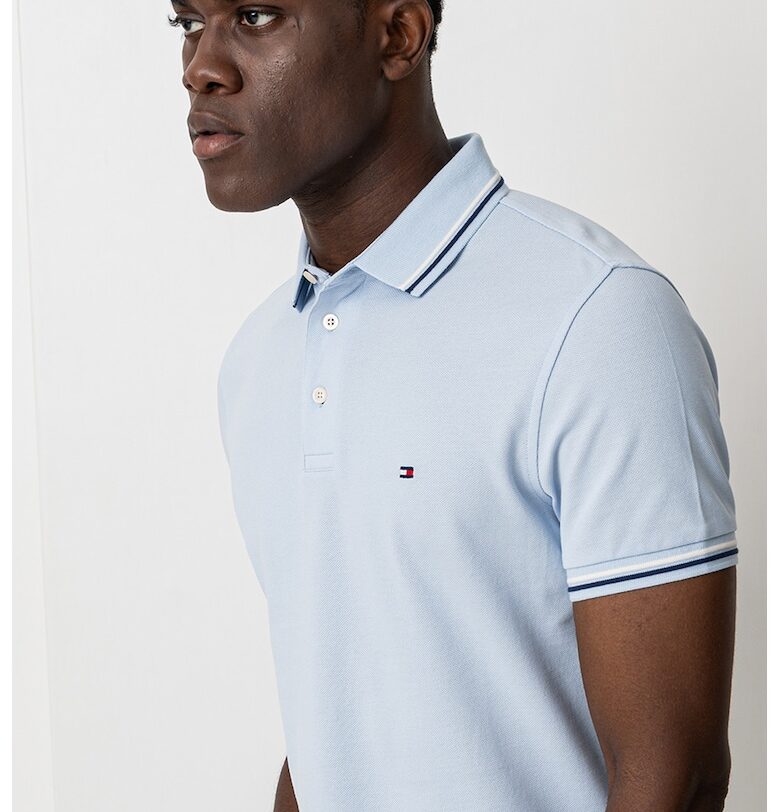 Тениска с яка Tommy Hilfiger