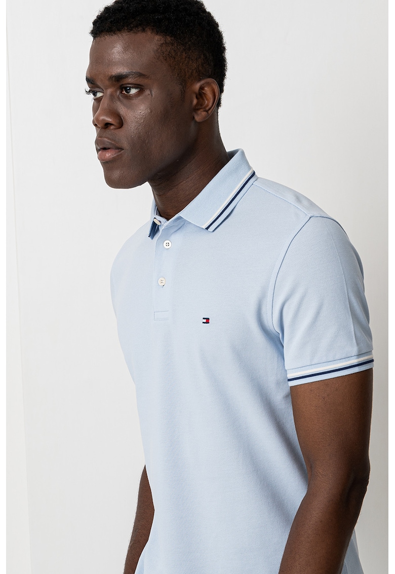 Тениска с яка Tommy Hilfiger