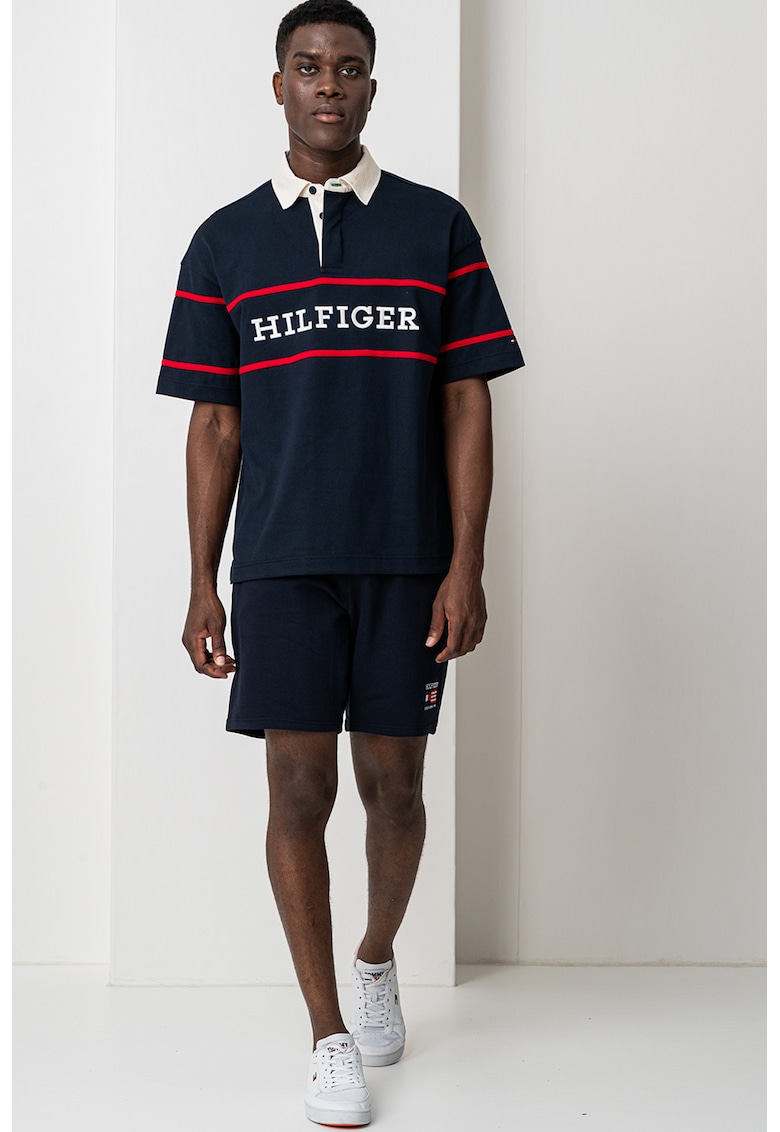 Тениска с яка Tommy Hilfiger