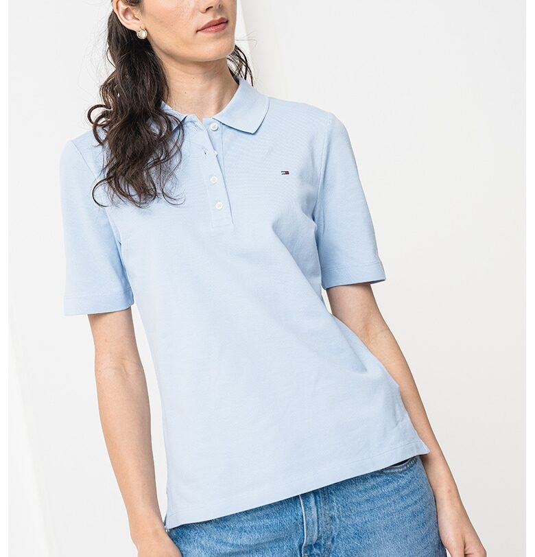 Тениска с яка Tommy Hilfiger