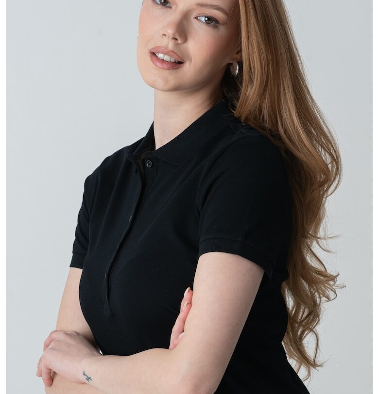 Тениска с яка United Colors of Benetton