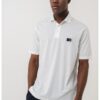 Тениска с яка и контрастно лого ARMANI EXCHANGE