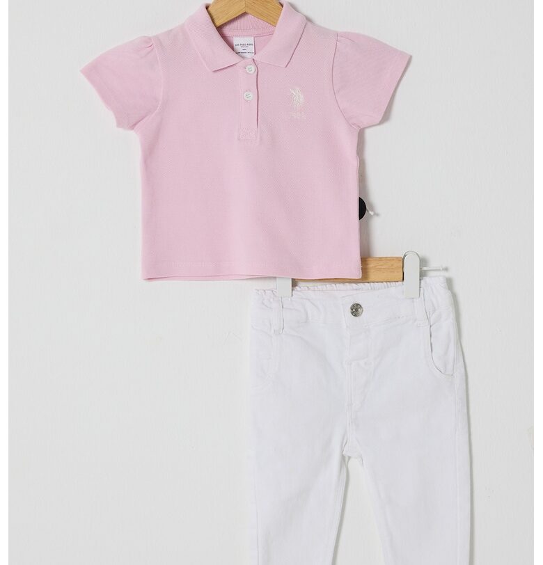 Тениска с яка и панталон - 2 части US Polo Assn