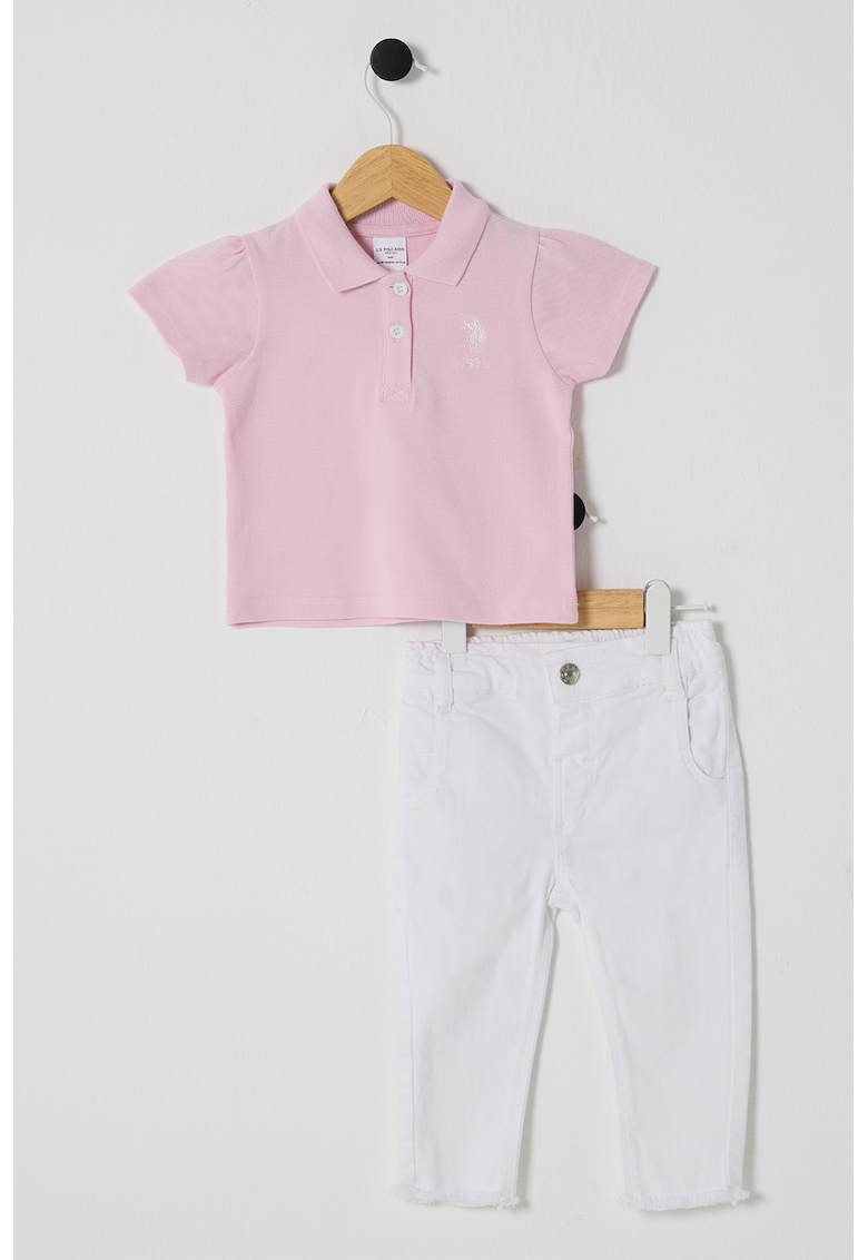 Тениска с яка и панталон - 2 части US Polo Assn