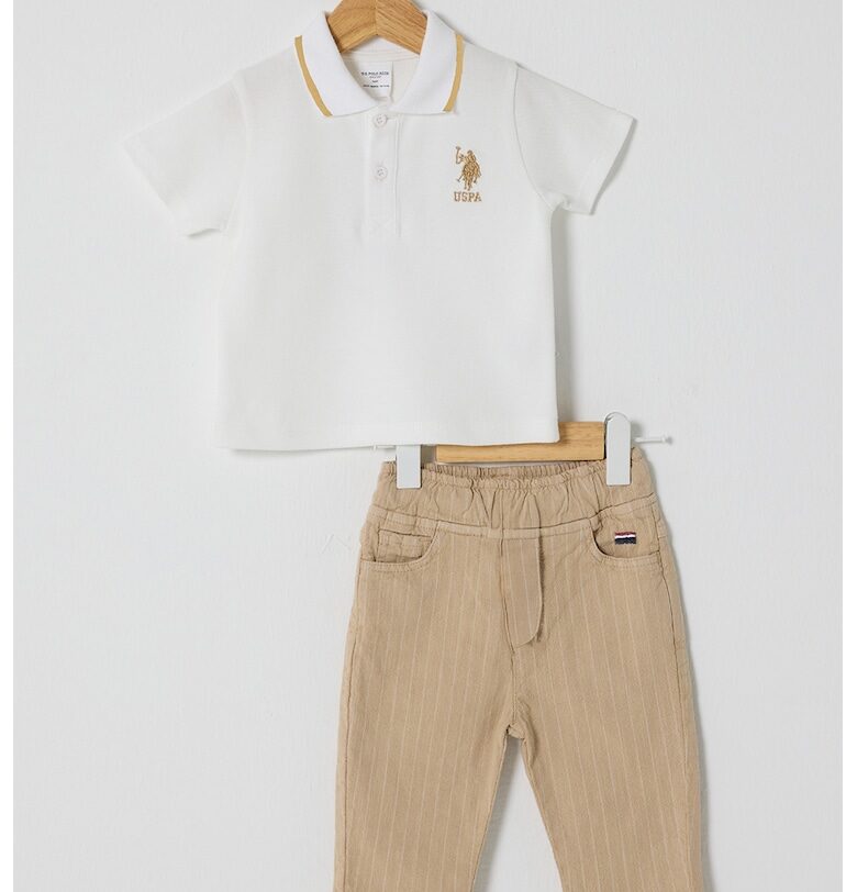 Тениска с яка и панталон - 2 части US Polo Assn