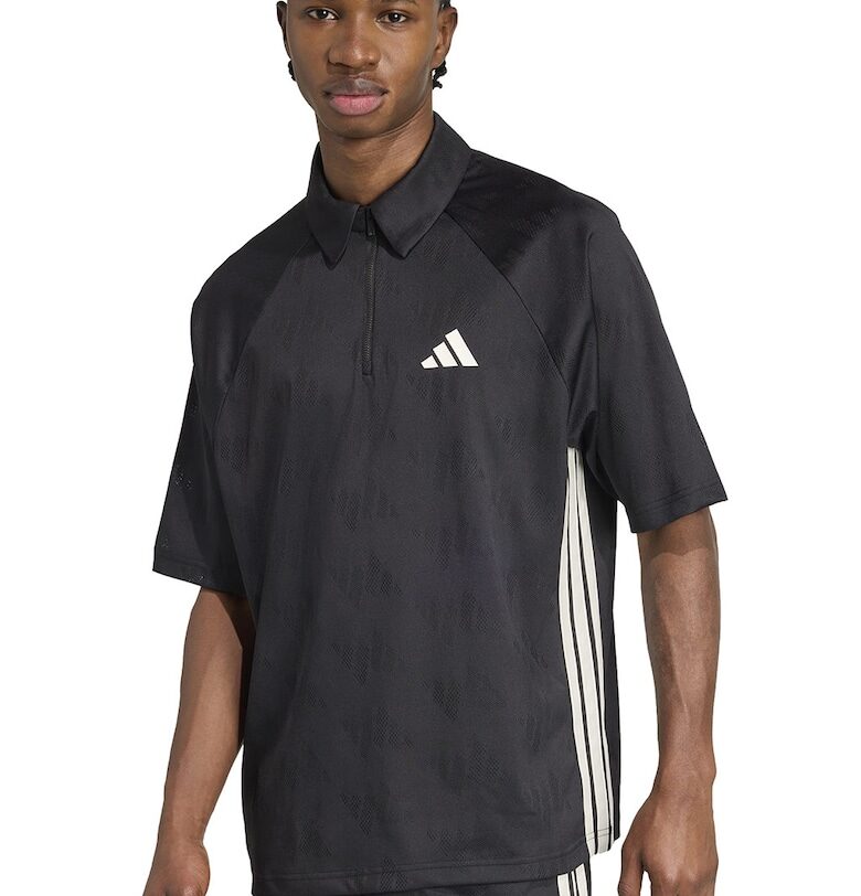 Тениска с яка и ръкави реглан adidas Sportswear