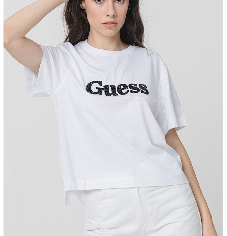Тениска със свободна кройка GUESS