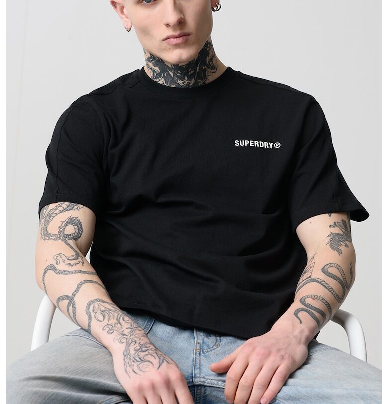 Тениска със свободна кройка SUPERDRY