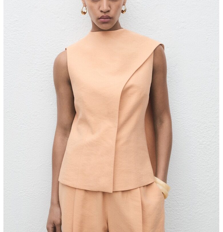 Топ без ръкави Mango