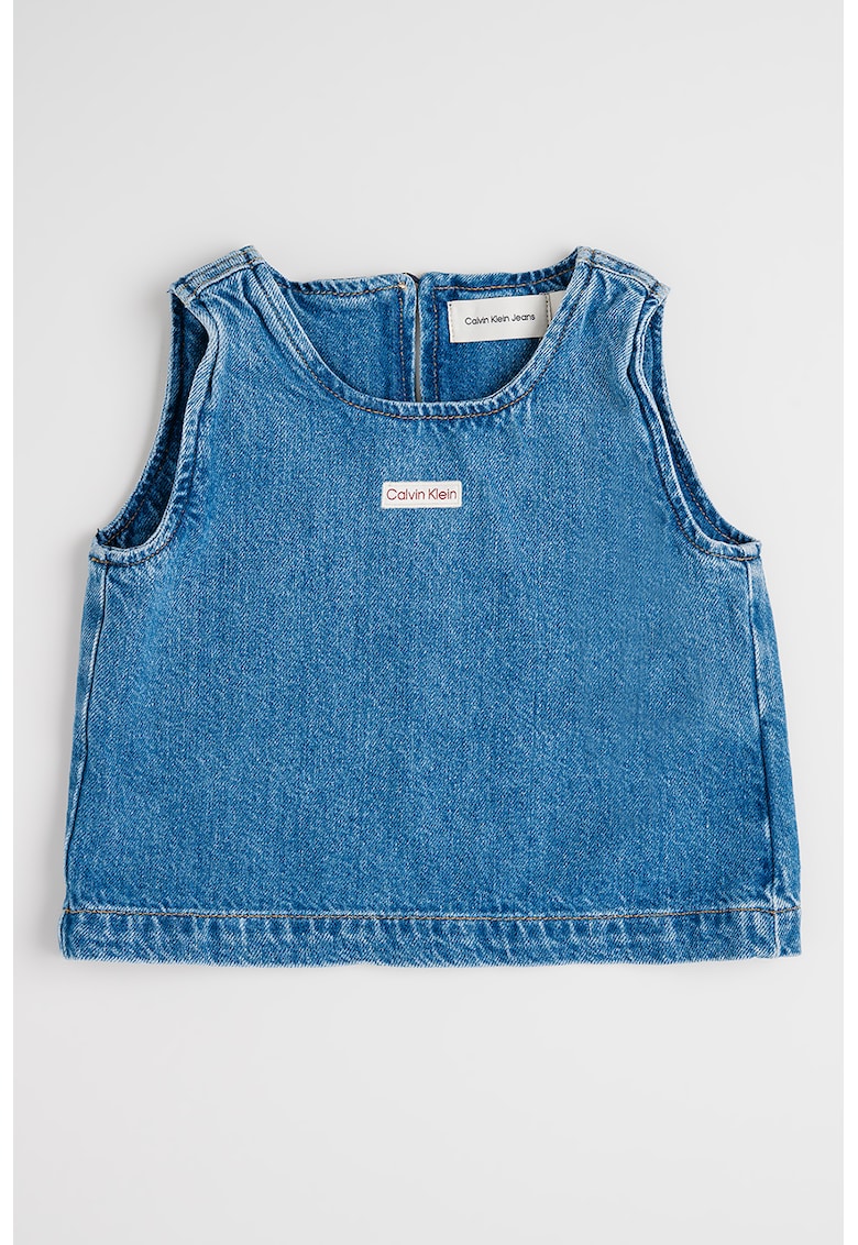 Топ от деним с лиосел CALVIN KLEIN