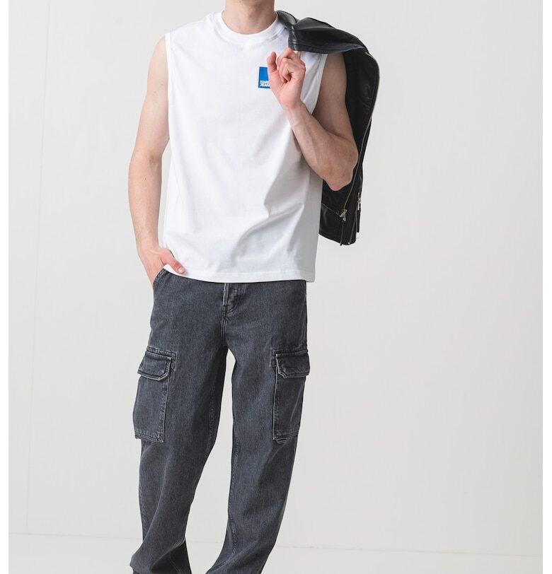 Топ от органичен памук KARL LAGERFELD JEANS