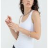 Топ с овално деколте ARMANI EXCHANGE