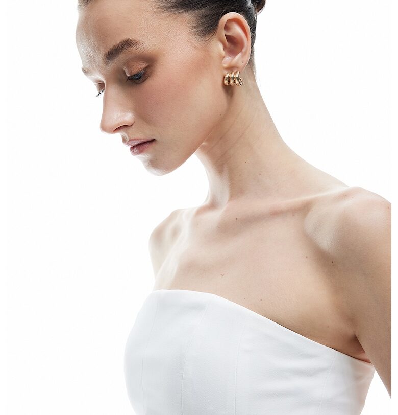 Топ тип бандо с пеплум KOTON