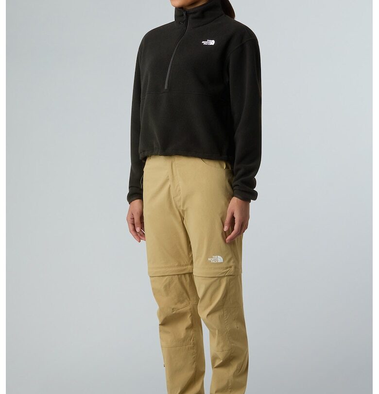 Трекинг суитшърт Glacier с къс цип The North Face