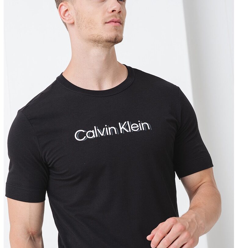 Тренировъчна тениска с лого CALVIN KLEIN