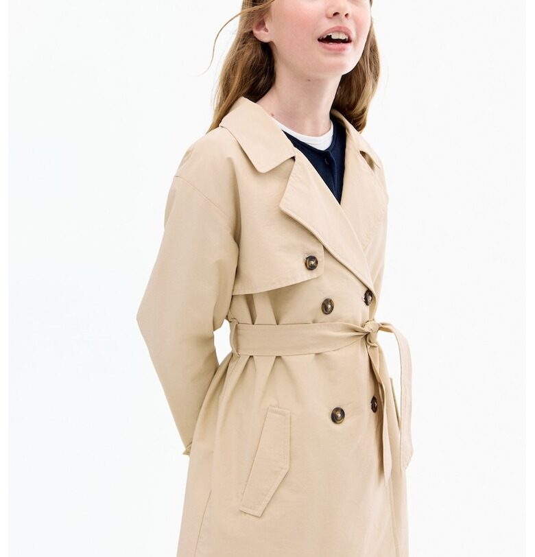 Тренч с колан Mango