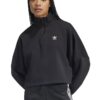 Уголемен суитшърт с къс цип adidas Originals