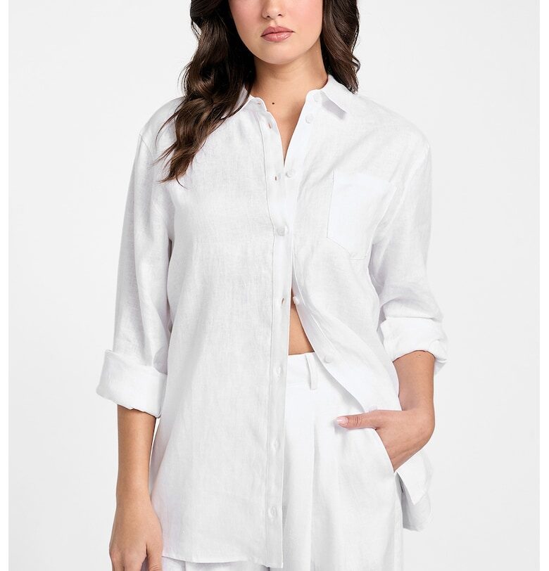 Уголемена ленена риза GUESS