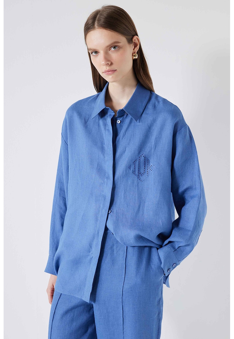 Уголемена ленена риза Ipekyol