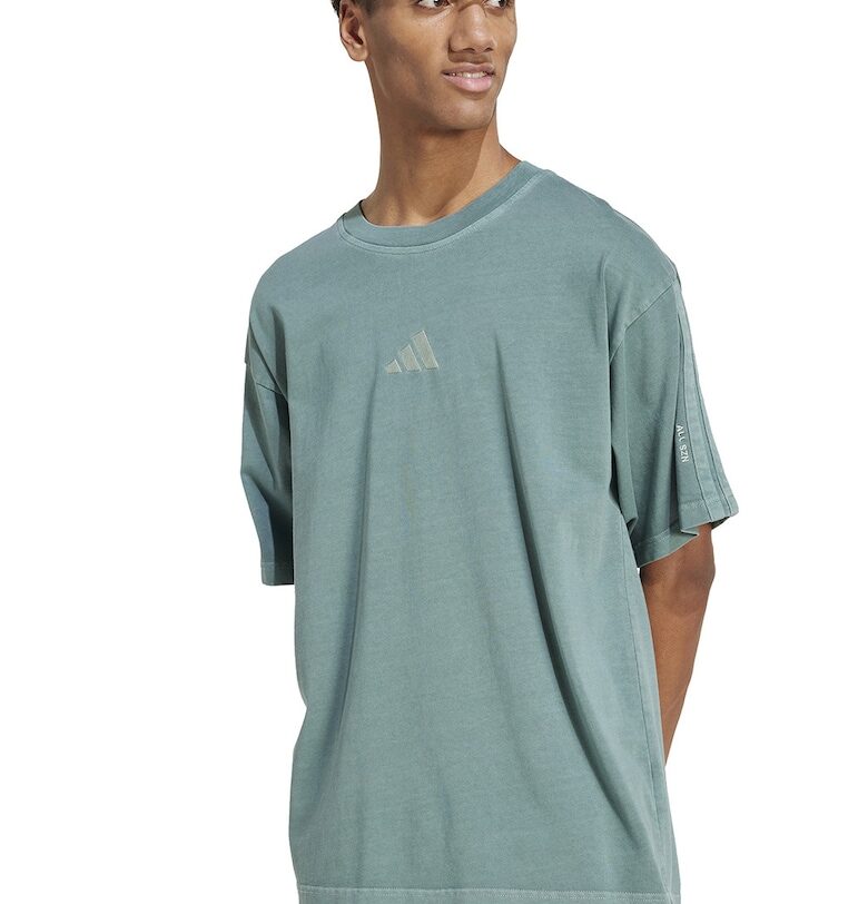 Уголемена памучна тениска adidas Sportswear