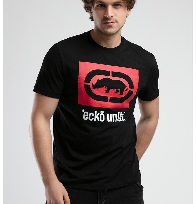 Уголемена тениска Ithaca с лого Ecko Unlimited