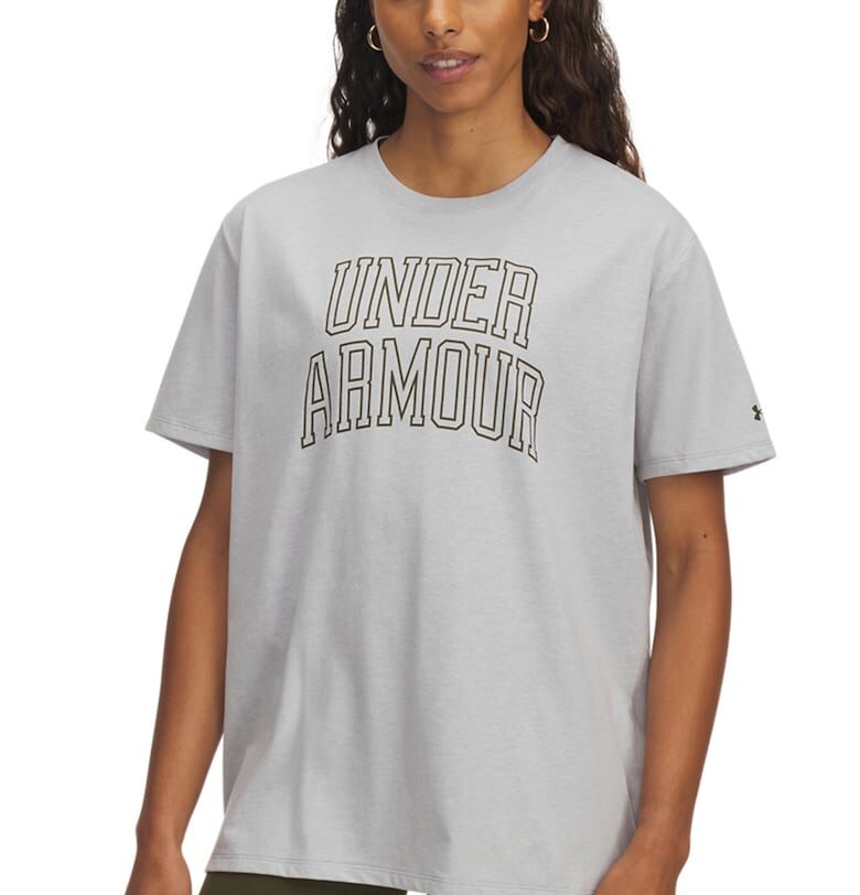 Уголемена тениска с лого Rival OS Campus Under Armour