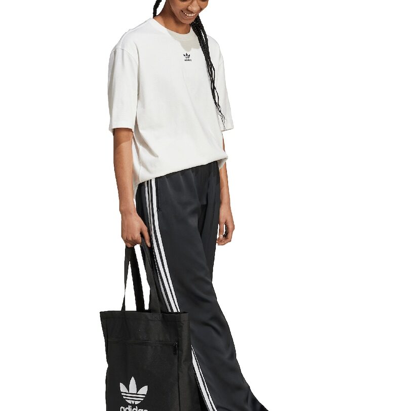 Уголемена тениска с лого adidas Originals