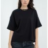 Уголемена тениска с овално деколте ARMANI EXCHANGE