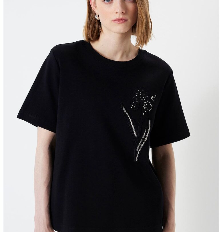 Уголемена тениска с овално деколте Ipekyol