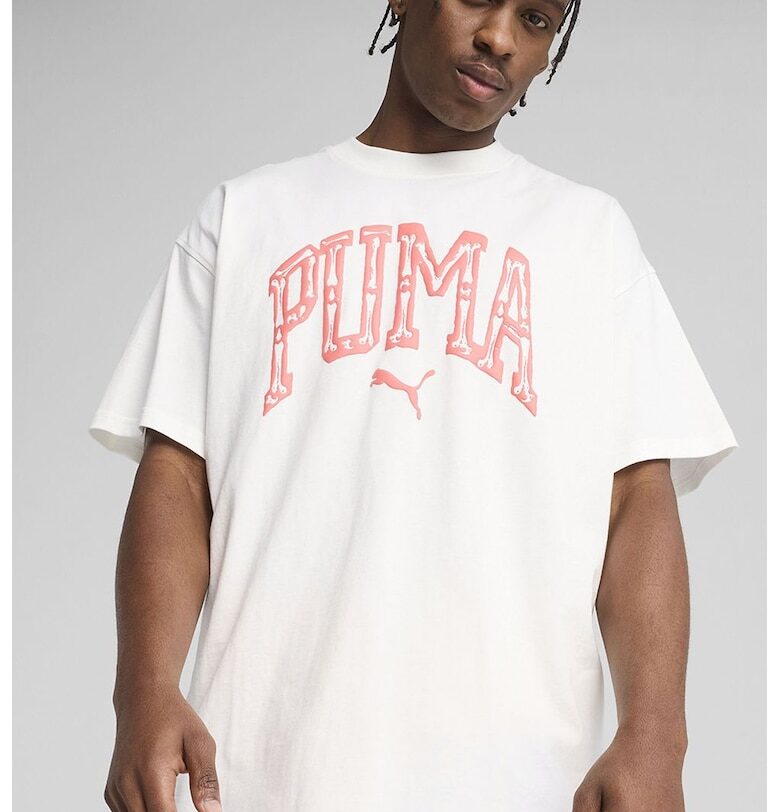 Уголемена тениска с принт Puma