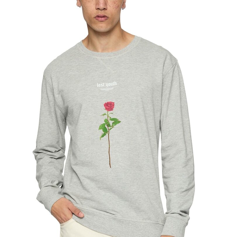 Унисекс блуза с овално деколте Mister tee