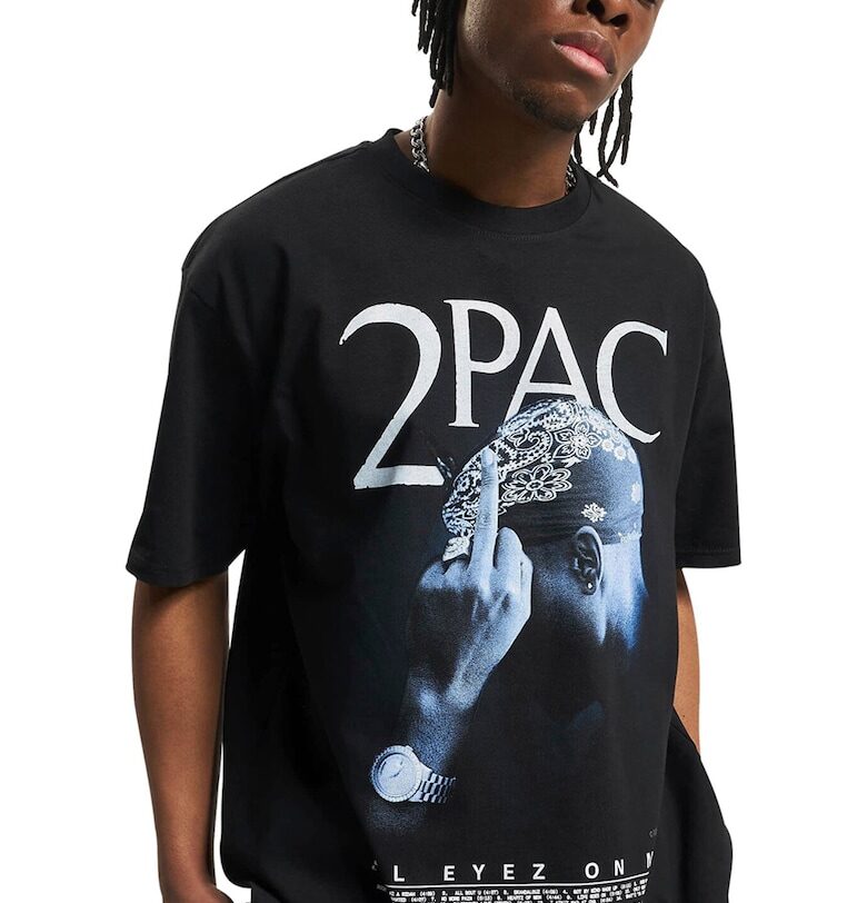 Унисекс свободна тениска с принт Mister tee