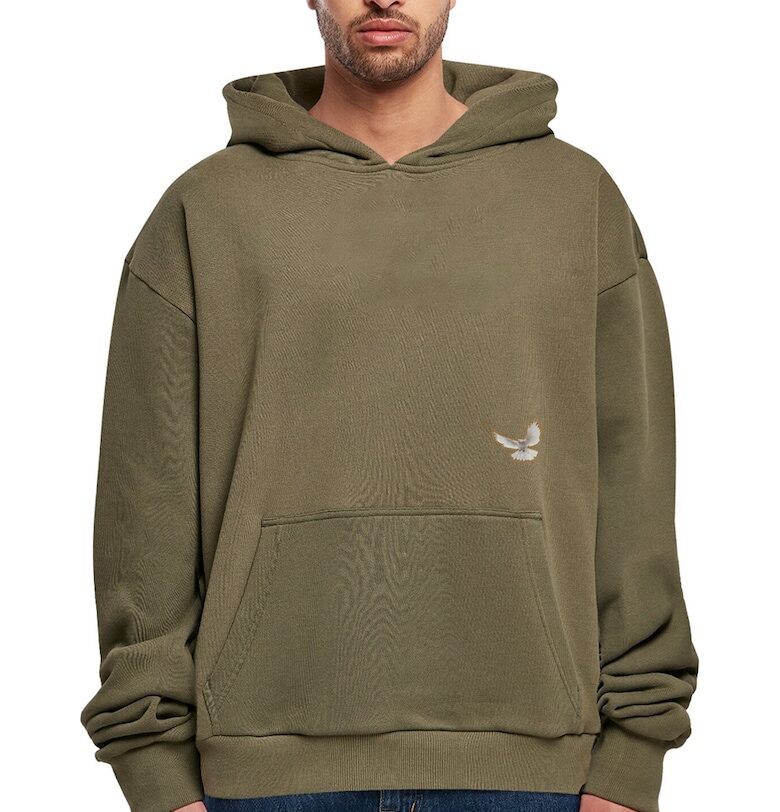 Унисекс свободно худи с принт Mister tee