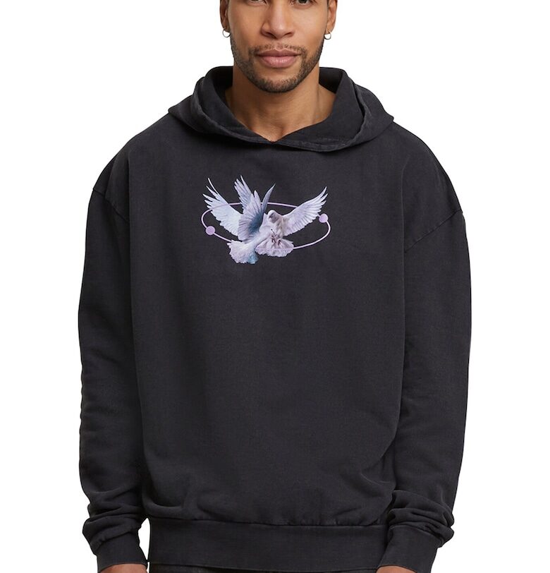 Унисекс свободно худи с фигурален принт Mister tee