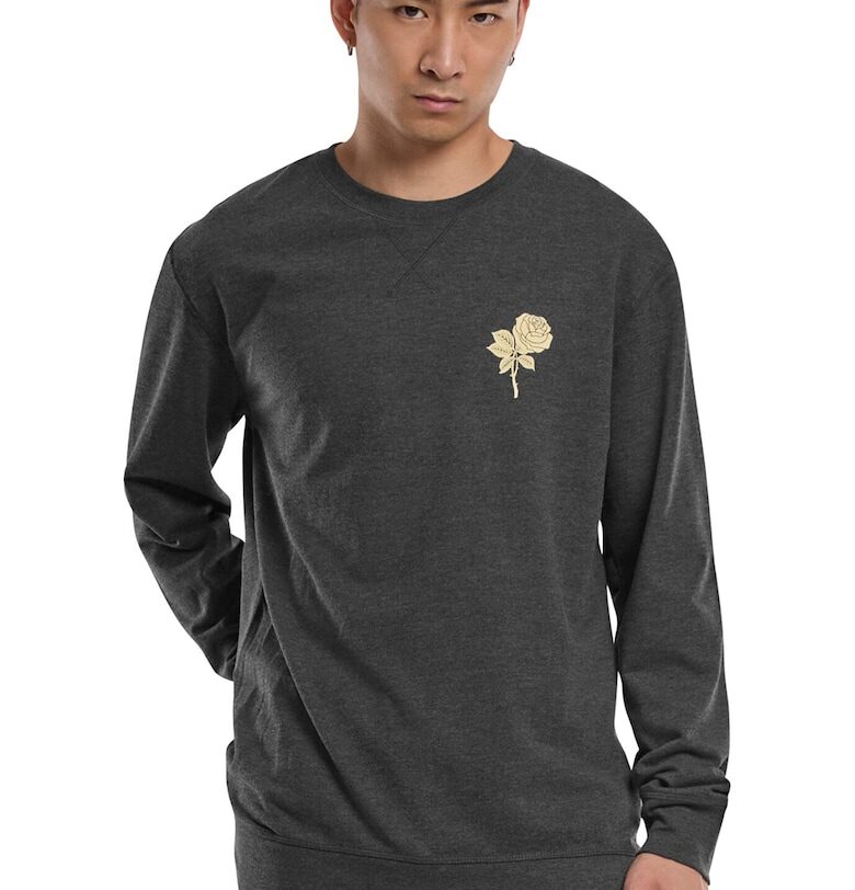 Унисекс суитшърт с овално деколте Mister tee