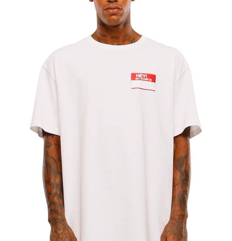 Унисекс тениска с надпис Mister tee