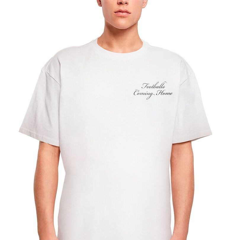 Унисекс тениска с принт на гърба Mister tee