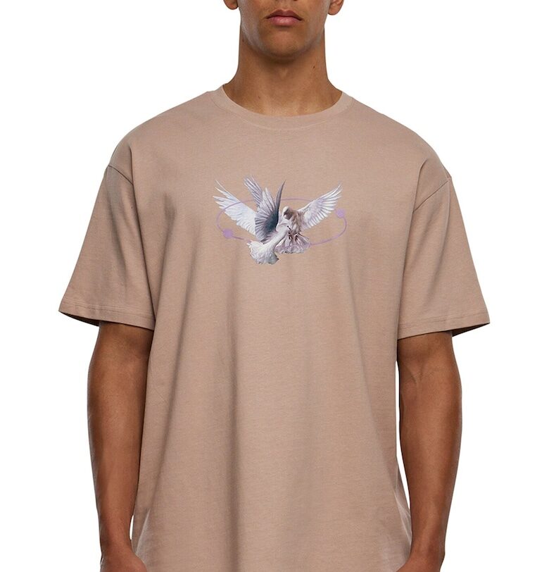 Унисекс тениска с фигурален принт Mister tee