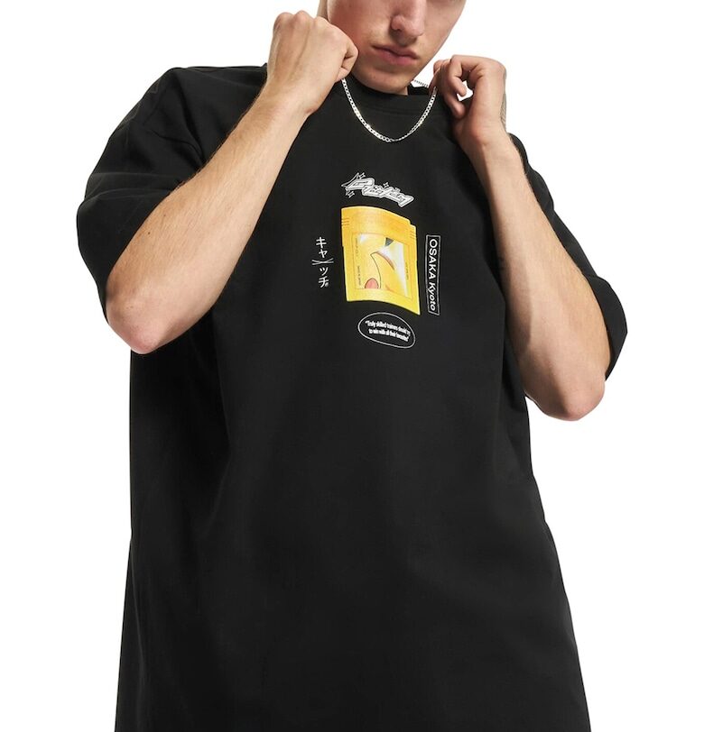 Унисекс уголемена тениска Mister tee