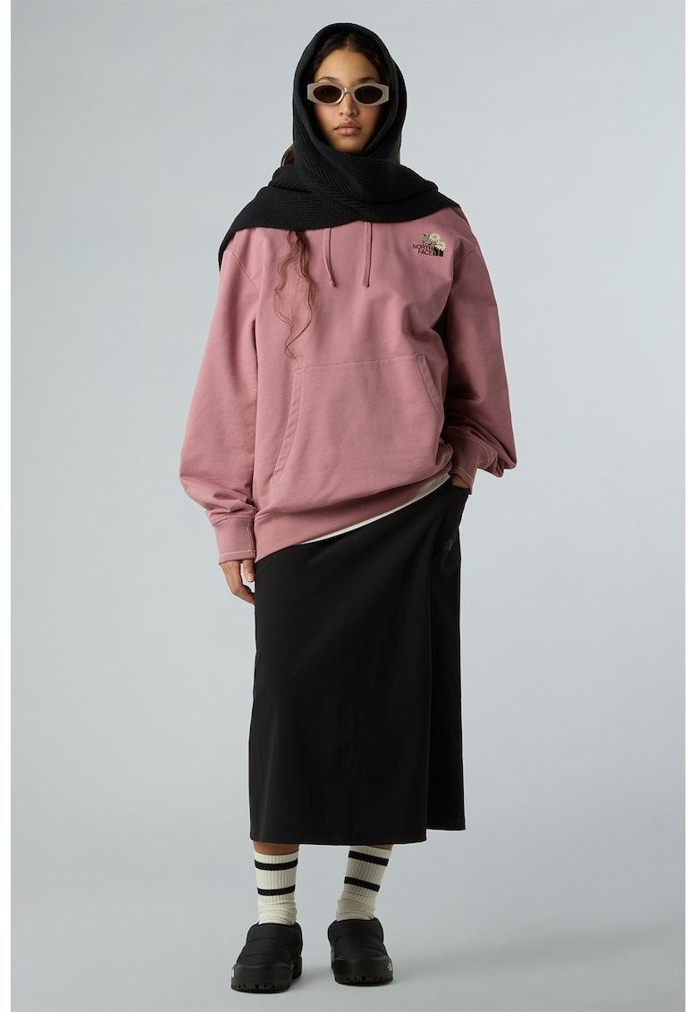 Унисекс худи Flower Dome с памук The North Face