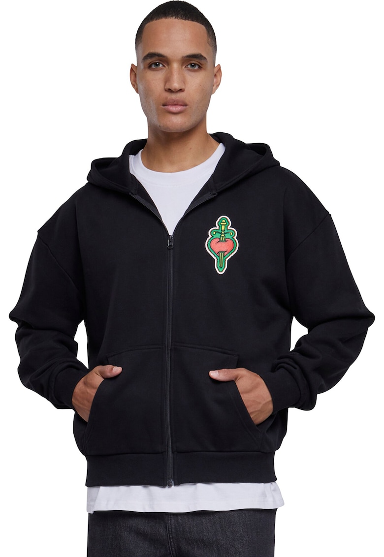 Унисекс худи с принт на гърба Mister tee