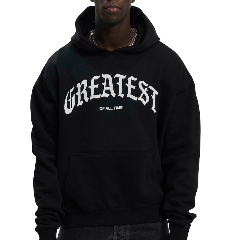 Унисекс худи с принт на гърба Mister tee