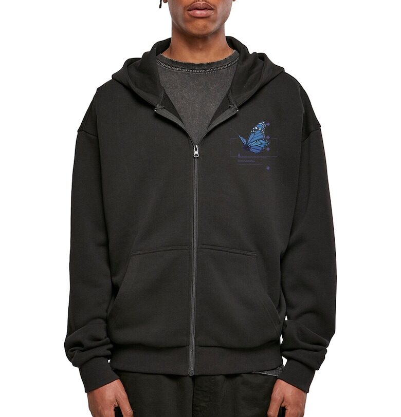 Унисекс худи с цип Mister tee