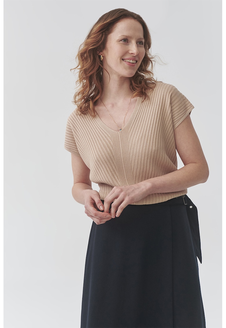 Фино плетена блуза с шпиц Tatuum