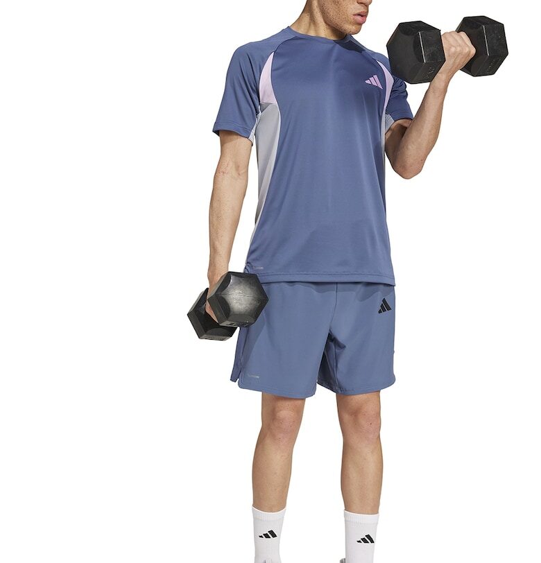 Фитнес тениска с лого adidas Performance