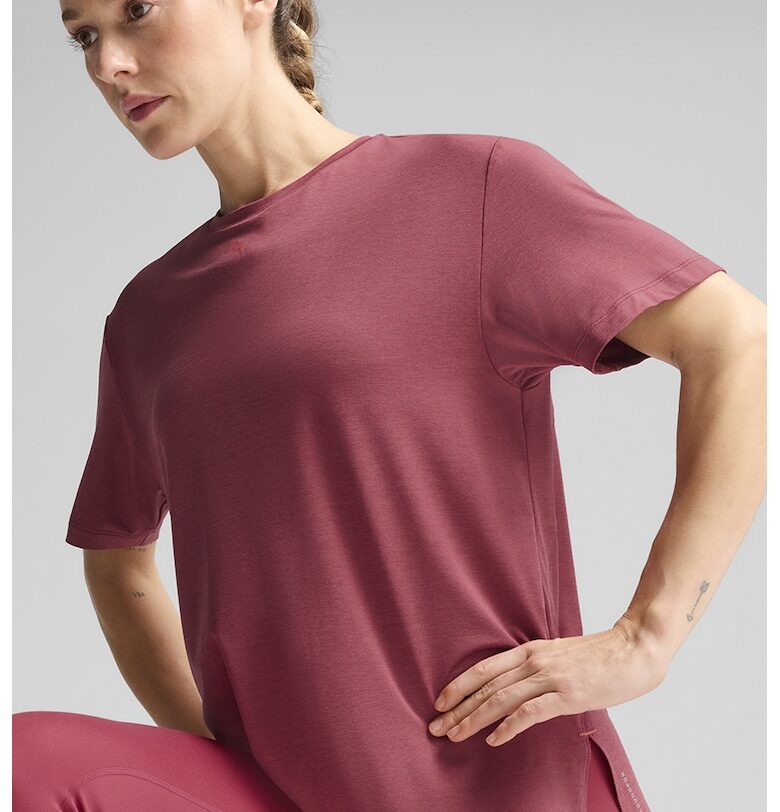 Фитнес тениска с овално деколте Puma