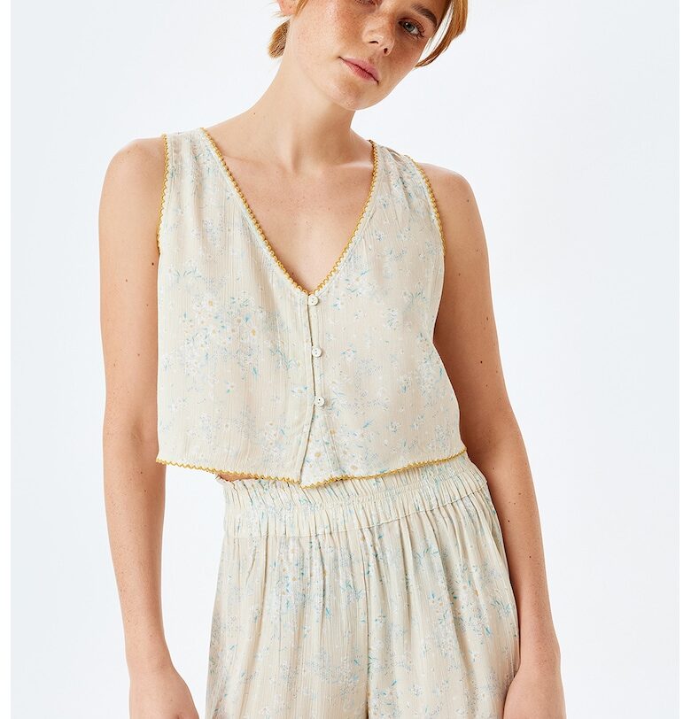 Флорален шпиц топ KOTON