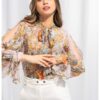 Флорална блуза Aisha Hermosa