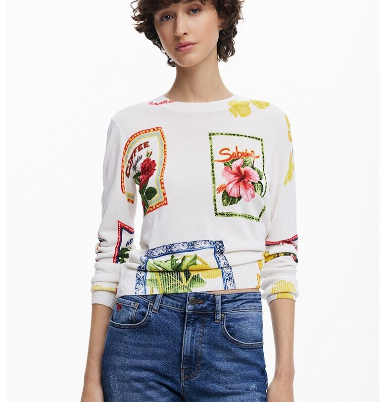Флорална блуза DESIGUAL